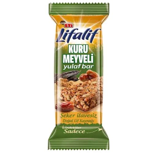 Lifalif Kuru Meyveli Müsli Bar 35 Gr