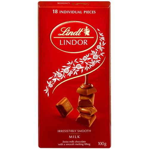 Lindt Tab Lindor Milk 100g