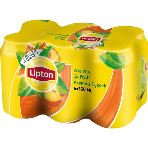 Lipton Ice Tea Şeftali 6*330 Ml