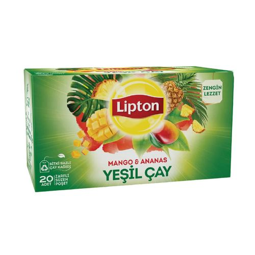 Lipton Mango & Ananas Yeşil Çay 20 Adet 30 Gr
