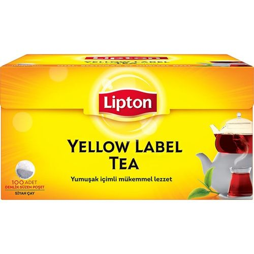 Lipton Yellow Label Demlik Poşet 100 Adet 320 Gr