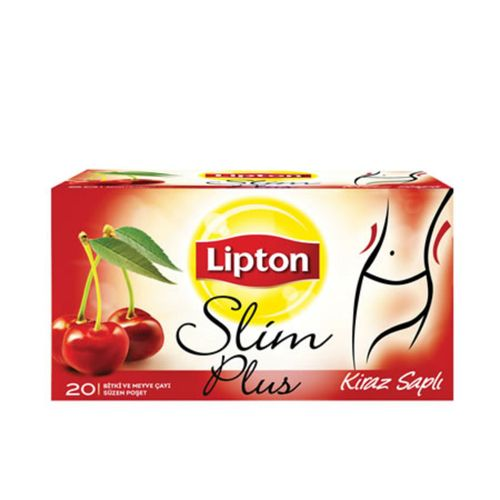 Lipton Slim Plus Kiraz Saplı 20'li 36 Gr