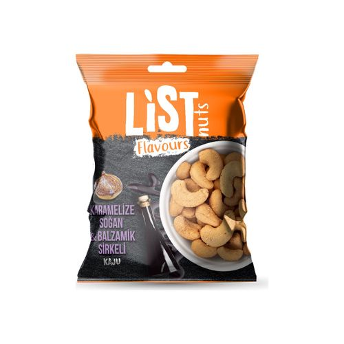 List Nuts Flavours Kara Soğan Balzamik Sirke Kaju 100 Gr
