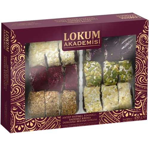Lokum Akademisi A.fıstıklı Fınd.krem. Dol.lok.450g