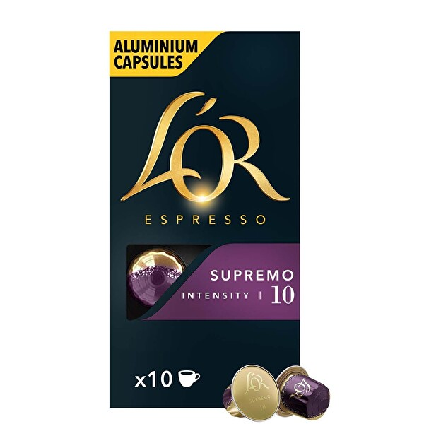 L'or Espresso 10 Supremo 10'lu Kapsül Kahve 52 Gr