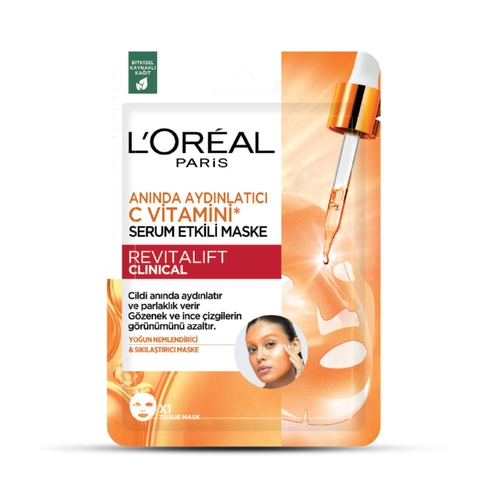 Loreal Paris Yuz Maskesi C Vitamin Kagıt 26 Gr