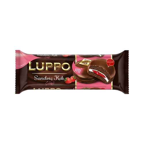 Luppo Kek Marshmallowlu Çilekli, 182 GR