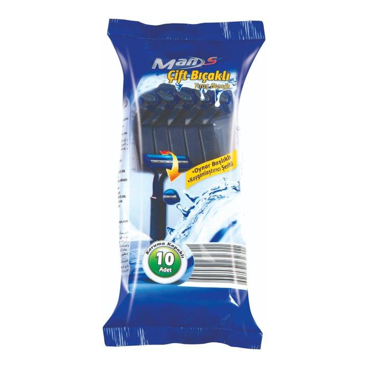 Man's 2 Bicakli Tiras Bicagi 10lu Adet