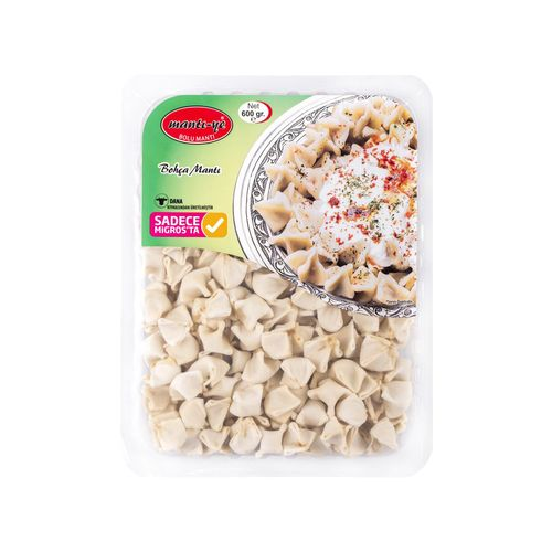 Mantı-Ye Bohça Mantı 600 Gr