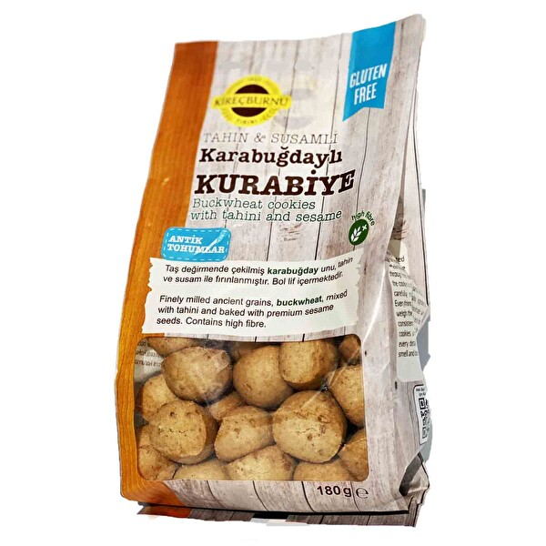 Glutensiz Tahinli Susamlı Karabuğdaylı Kurabiye