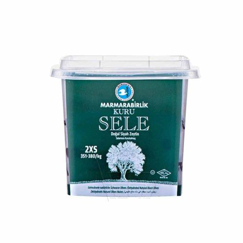 Marmarabirlik Kuru Sele Siyah Zeytin 351-380 400 Gr
