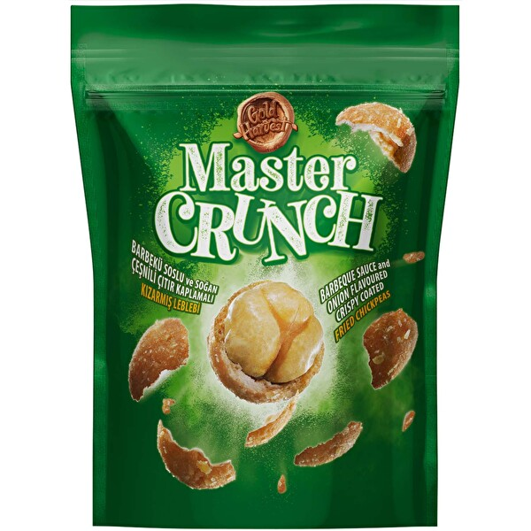 Master Crunch Barbekü & Soğan Kaplamalı Kızarmış Leblebi 140 Gr