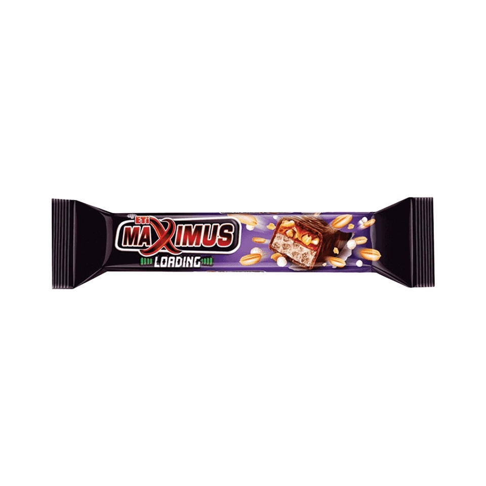 Maximus Loading Yer Fıstıklı Çikolatalı Bar 50 Gr