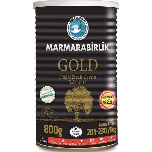 M.birlik Gold 800 G.lık Teneke (201-230)