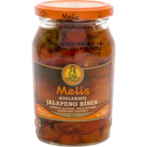 Melis Közlenmiş Dilimli Jalapeno Biber Turşusu 340 Gr