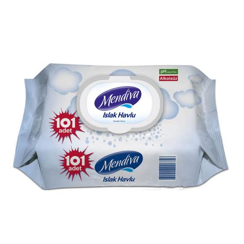 Mendiva Islak Havlu 101 Adet