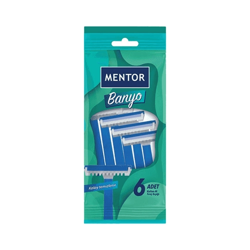 Mentor Tıraş Bıçağı Banyo 6 Adet