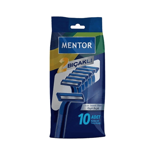 Mentor Tıraş Bıçağı Çift Bıçak 10 Adet
