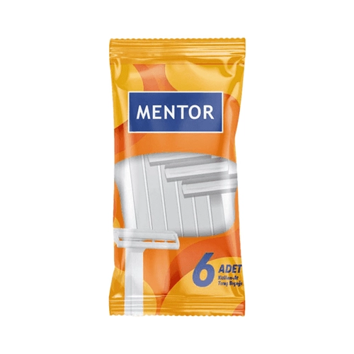 Mentor Tıraş Bıçağı Tek Bıçak 6 Adet
