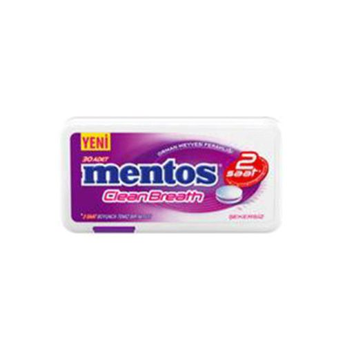 Mentos 2 Saat Clean Breath Orman Myv Aro Şeker 21g