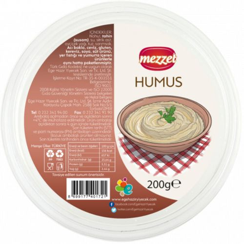 Mezzet Humus 200 Gr