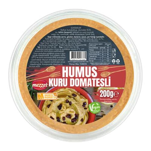 Mezzet Kuru Domatesli Humus 200 Gr