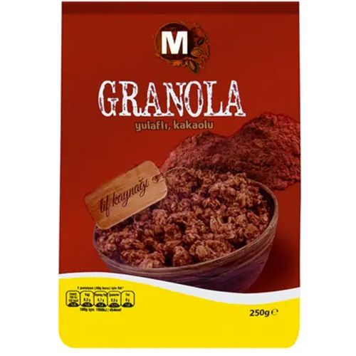 Migros Granola Yulaflı Kakaolu 250 Gr
