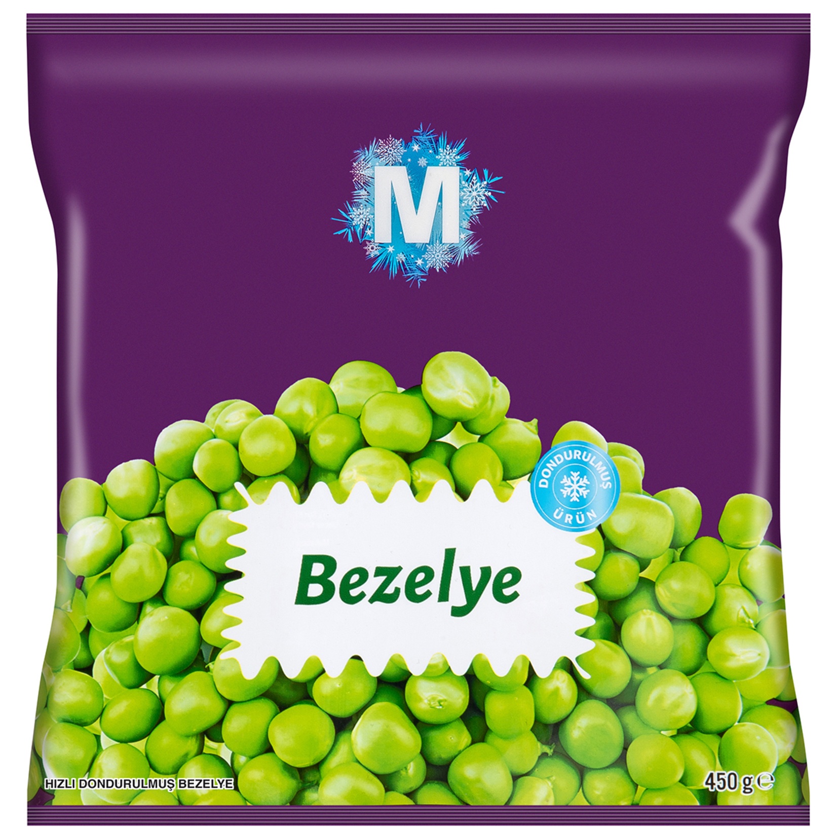 Migros Hızlı Dondurulmuş Bezelye 450 Gr