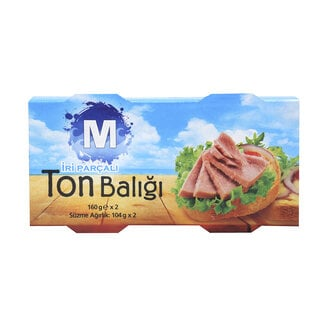 Migros İri Parçalı Ton Balığı 2*160 Gr