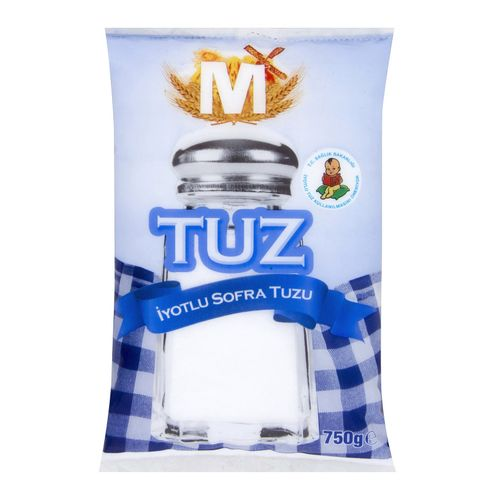 Migros İyotlu Sofra Tuzu 750 Gr