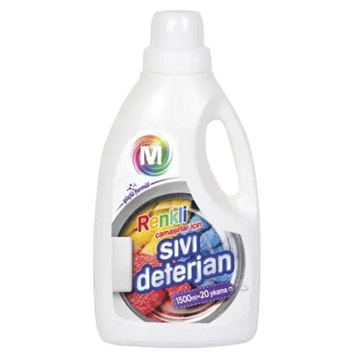 Migros Sıvı Deterjan Renkliler 1.5 Lt