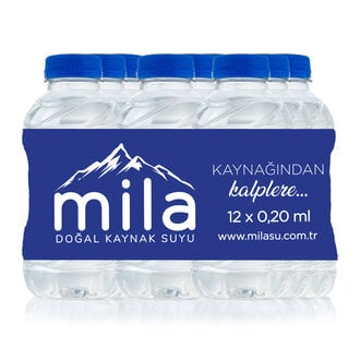 Mila Doğal Kaynak Suyu 12x200 Ml