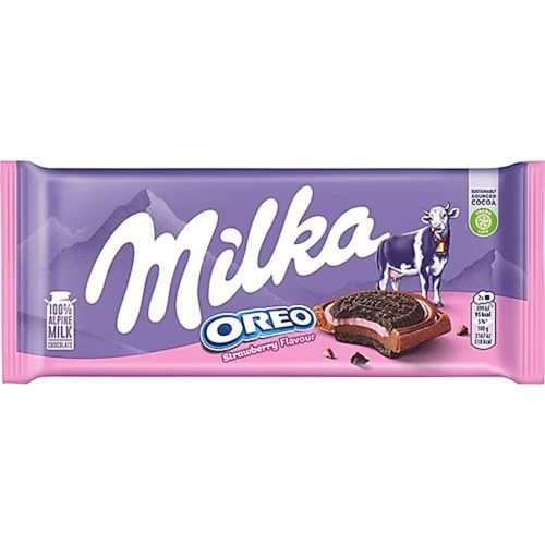 Milka Çikolata Çilekli Oreo Sandviç 92 Gr
