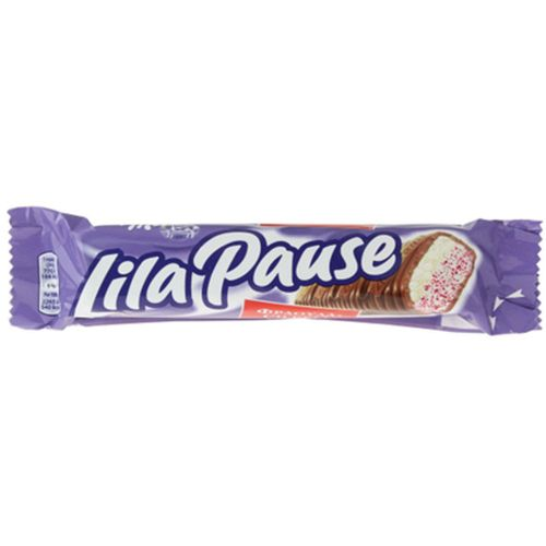 Milka Lila Pause Çilekli 34 Gr