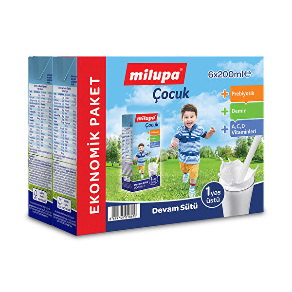 Milupa Çocuk 6x200 Ml