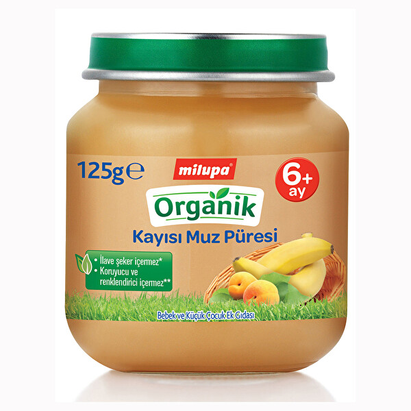 Mılupa Org.kayısı Muz 125gr