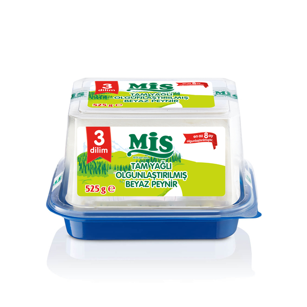Mis Tam Yağlı 3 Dilim Peynir 525 Gr