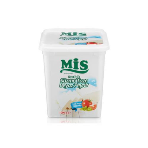 Mis Tam Yağlı Süzme Beyaz Peynir 1 Kg