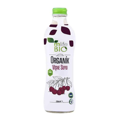 Mlıfe Organik Vişne Suyu 330 Ml