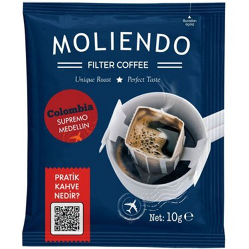 Moliendo Colombia Pratik Filtre Kahve 10 Adet