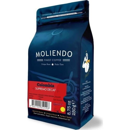 Moliendo Colombia Supremo Decaf Kahve 250 Gr