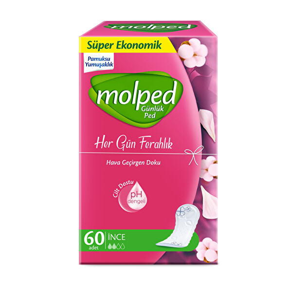 Molped Gün.ped Her Gün Ferahlık 60lı