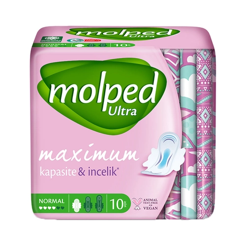 Molped Hijyenik Ped Ultra Normal 10 Adet