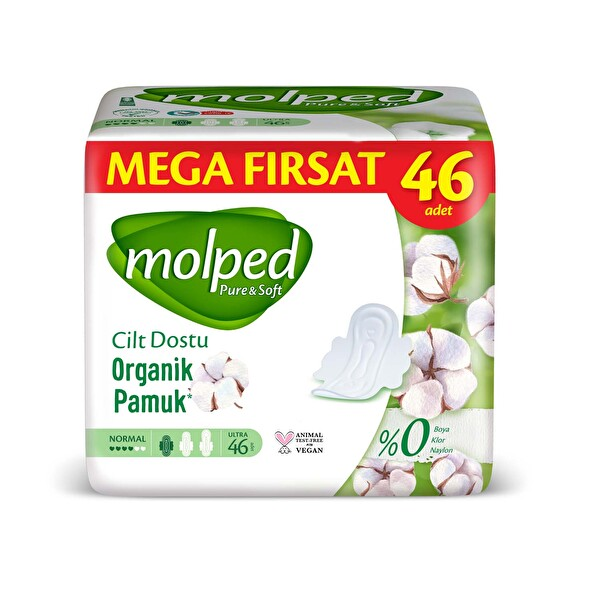 Molped Pure & Soft Mega Fırsat Normal 46 Adet