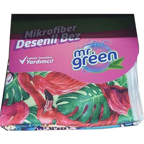 Mr. Green Mikrofiber Bez Desenli 3 Adet