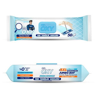 Mr. Oxy Yer Temizlik Havlusu Mop Uyumlu 50 Adet