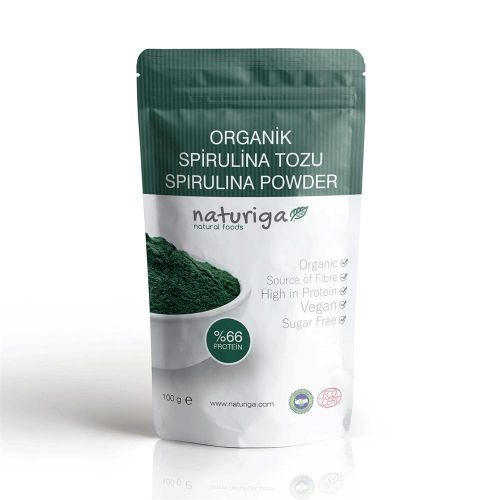 Naturıga Organik Spırulına Tozu 100 G