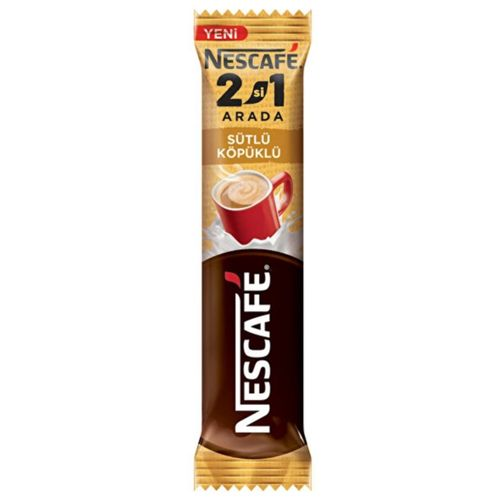Nescafé 2in1 Sütlü Köpüklü 10 Adet
