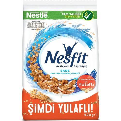 Nesfit Sade Mısır Gevreği 420 Gr