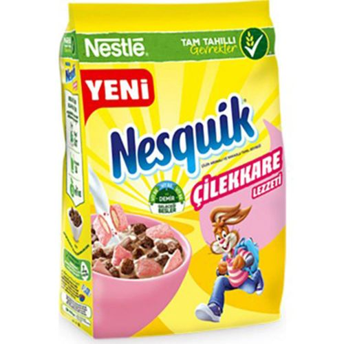 Nesquik Çilekkare Çilek Aromalı Tahıl Gevreği 310 Gr